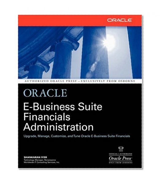 Book Cover Oracle E-Business Suite Financials Administration
