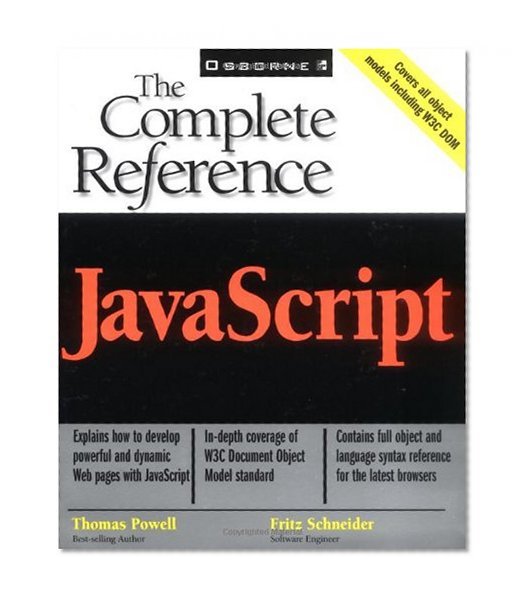 Book Cover JavaScript: The Complete Reference