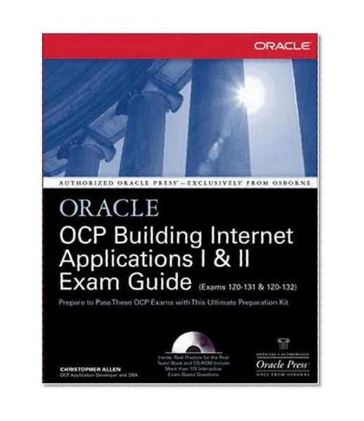 Book Cover OCP Building Internet Applications I & II Exam Guide