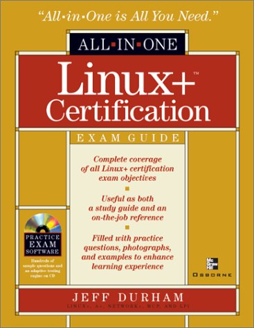 Book Cover Linux+ All-in-One Exam Guide