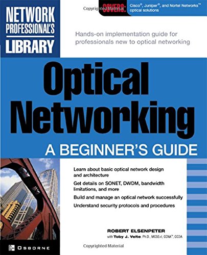 Book Cover Optical Networking: A Beginner's Guide
