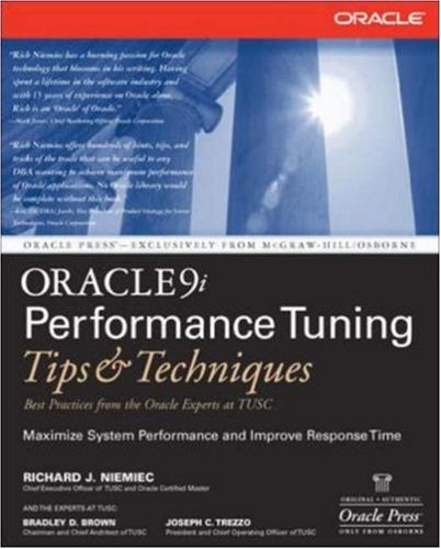 Book Cover Oracle9i Performance Tuning Tips & Techniques