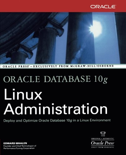 Book Cover Oracle Database 10g Linux Administration