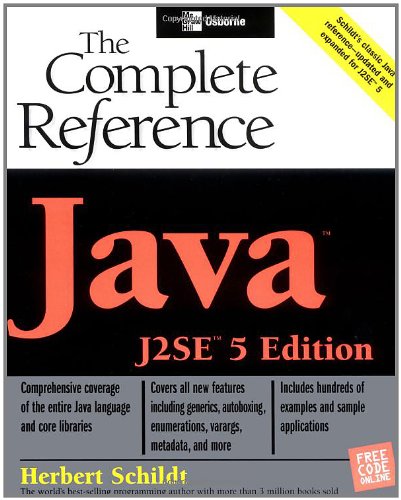 Book Cover Java: The Complete Reference, J2SE 5 Edition