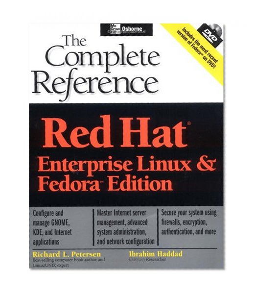 Book Cover Red Hat Enterprise Linux & Fedora Edition (DVD): The Complete Reference