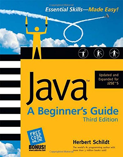 Book Cover Java: A Beginner's Guide, Third Edition (Beginner's Guide)