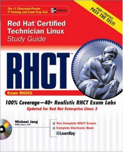 Book Cover RHCT Red Hat Certified Technician Linux Study Guide (Exam RH202) (Certification Press)