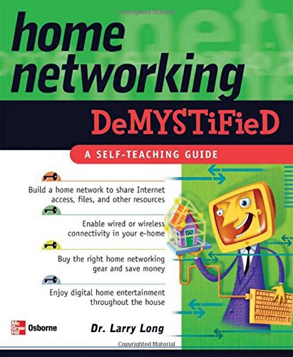 Book Cover Home Networking Demystified