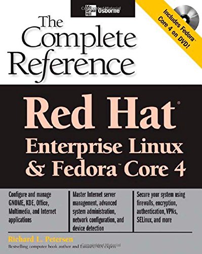 Book Cover Red Hat Enterprise Linux & Fedora Core 4 : The Complete Reference