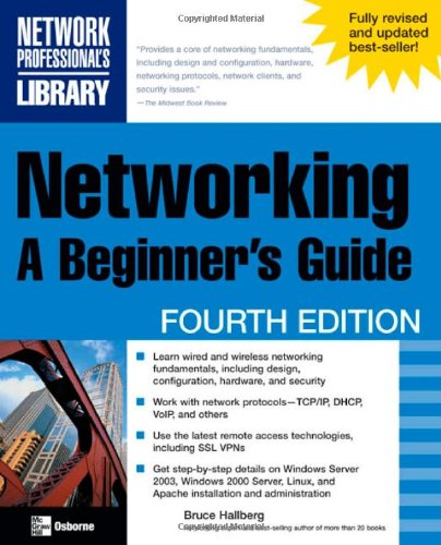 Book Cover Networking: A Beginner's Guide, Fourth Edition