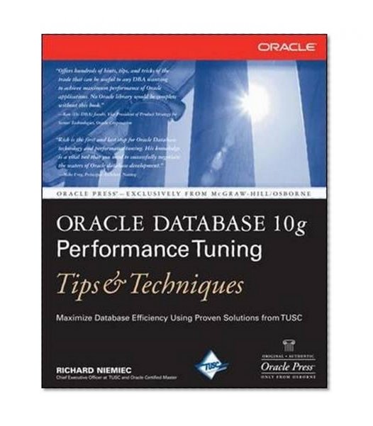 Book Cover Oracle Database 10g Performance Tuning Tips & Techniques (Oracle Press)