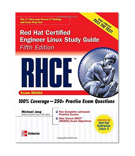 Book Cover RHCE Red Hat Certified Engineer Linux Study Guide (Exam RH302) (Certification Press)