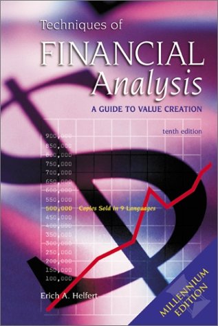 Book Cover Techniques of Financial Analysis: A Guide to Value Creation