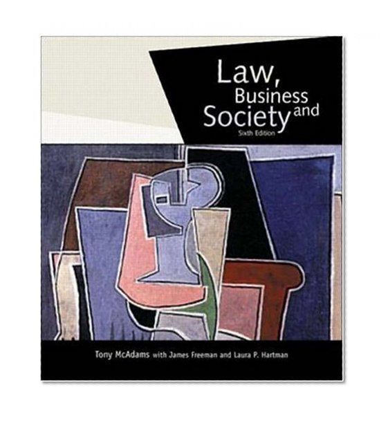 Book Cover Law, Business & Society with PowerWeb