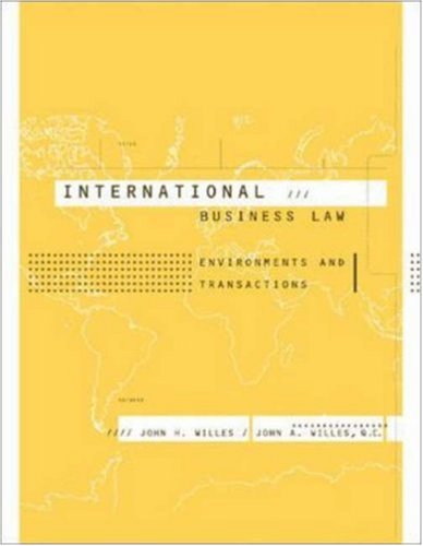 Book Cover International Business Law