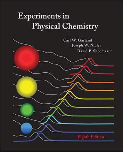 Book Cover Experiments in Physical Chemistry
