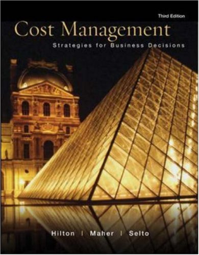 Book Cover Cost Management:  Strategies for Business Decisions