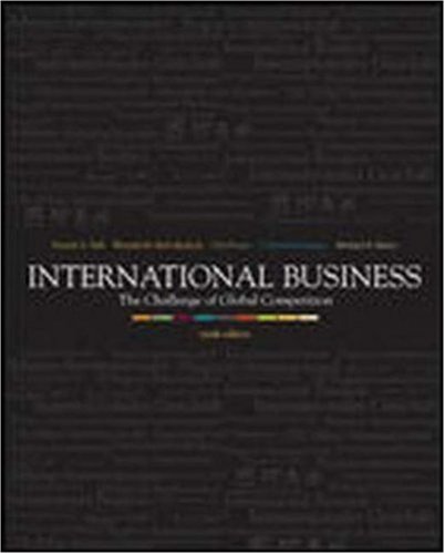Book Cover International Business: The Challenge of Global Competition with PowerWeb, CD, and CESIM