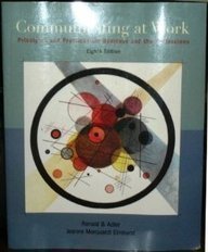 Book Cover Communicating at Work: Principles and Practices Business and the Professions