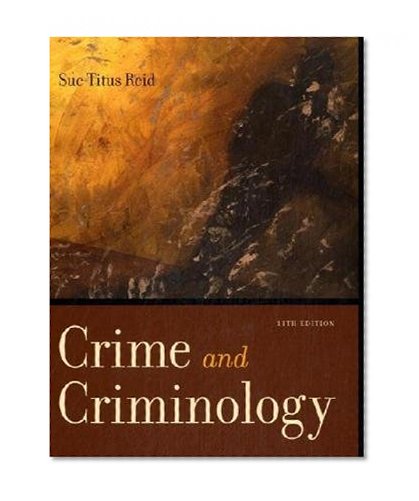 Book Cover Crime and Criminology
