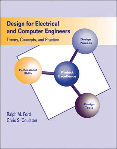 Book Cover Design for Electrical and Computer Engineers: Theory Concepts and Practice