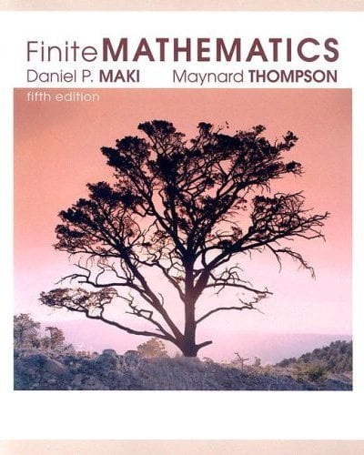 Book Cover Finite Mathematics, 5th Edition