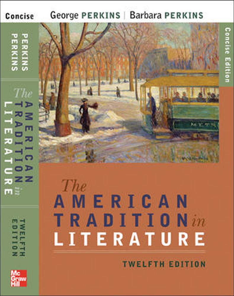 Book Cover The American Tradition in Literature, 12th Edition
