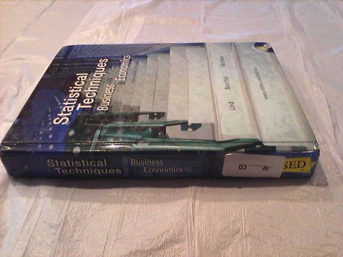 Book Cover Statistical Techniques in Business & Economics