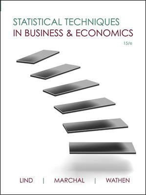 Book Cover Statistical Techniques in Business and Economics (Mcgraw-Hill/Irwin Series Operations and Decision Sciences)