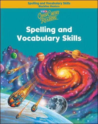 Book Cover Open Court Reading - Spelling and Vocabulary Skills Blackline Masters - Grade 5