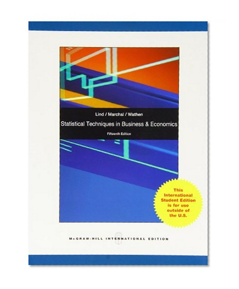 Book Cover Statistical Techniques in Business and Economics with Connect Plus Online Access