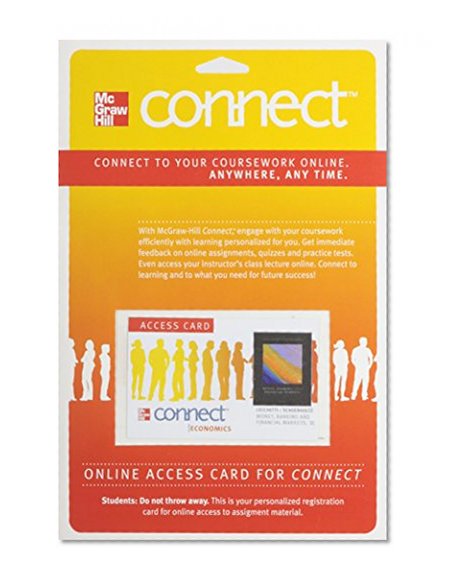 Book Cover Connect Economics One Semester Access Card for Money, Banking and Financial Markets
