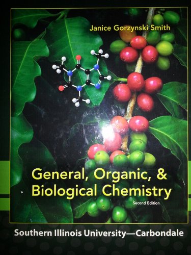 Book Cover General, Organic, & Biological Chemistry SIUC Custom Edition