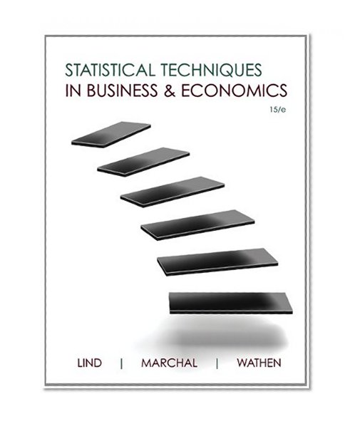 Book Cover Loose Leaf Statistical Techniques in Business & Economics with Connect Access Card