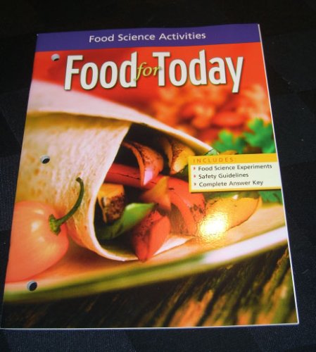 Book Cover FOOD FOR TODAY, Teaching and Learning Resources: FOOD SCIENCE ACTIVITIES (Food for Today)