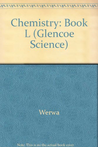 Book Cover Chemistry: Book L (Glencoe Science)