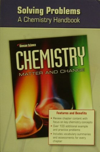 Book Cover Chemistry: Matter and Change, Solving Problems: a Chemistry Handbook