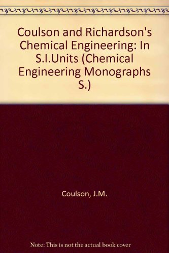 Book Cover Chemical Engineering, Volume 3, Second Edition: Chemical Reactor Design, Biochemical Reaction Engineering Including Computational Techniques and Control (Chemical Engineering Technical Series)