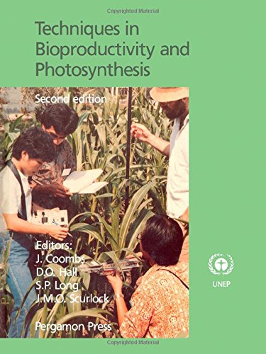 Book Cover Techniques in bioproductivity and photosynthesis (Pergamon international library of science, technology, engineering, and social studies)