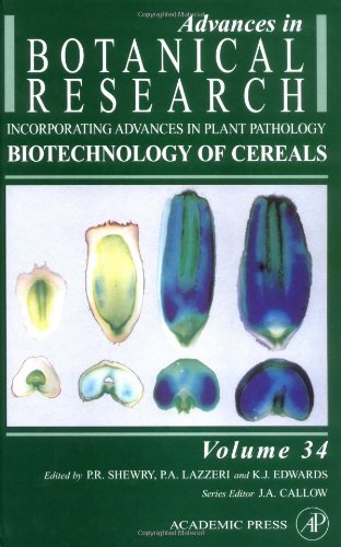Book Cover Biotechnology of Cereals, Volume 34 (Advances in Botanical Research)