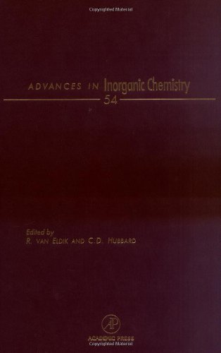 Book Cover Advances in Inorganic Chemistry, Volume 54: Inorganic Reaction Mechanisms