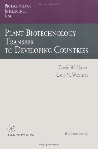 Book Cover Plant Biotechnology Transfer to Developing Countries (Biotechnology Intelligence Unit)