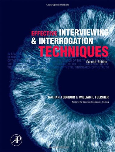 Book Cover Effective Interviewing and Interrogation Techniques, Second Edition