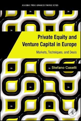 Book Cover Private Equity and Venture Capital in Europe: Markets, Techniques, and Deals