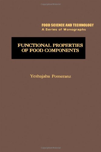 Book Cover Functional Properties of Food Components (Food science and technology)