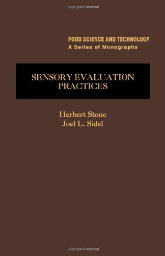 Book Cover Sensory Evaluation Practices (Food science and technology)