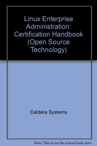 Book Cover LINUX Enterprise Administration Certification Handbook