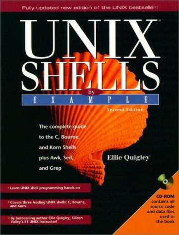 Book Cover UNIX Shells by Example with CDROM