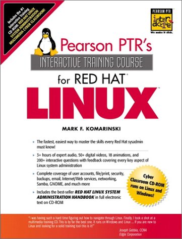 Book Cover The Red Hat Linux Interactive Training Course (Complete Training Course Series)
