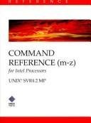 Book Cover Command Reference (M-Z : Unix Svr4.2)